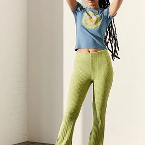 Urban Outfitters 70's Retro Rosie Wide Leg Legging Pannts size medium